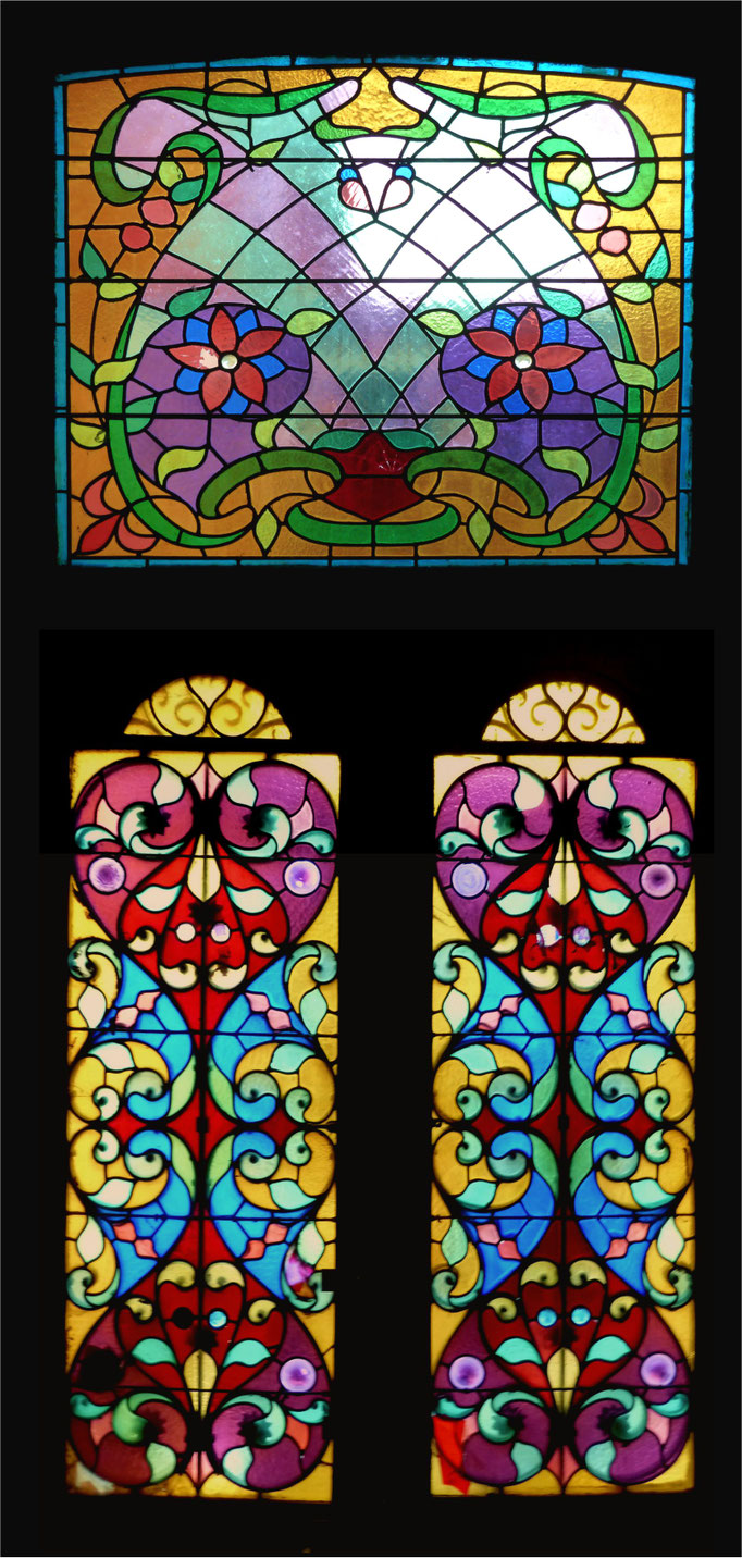 Rue Saint-Honest, 1900. La vue intérieure révèle un dessin et une palette inhabituels dans le quartier.