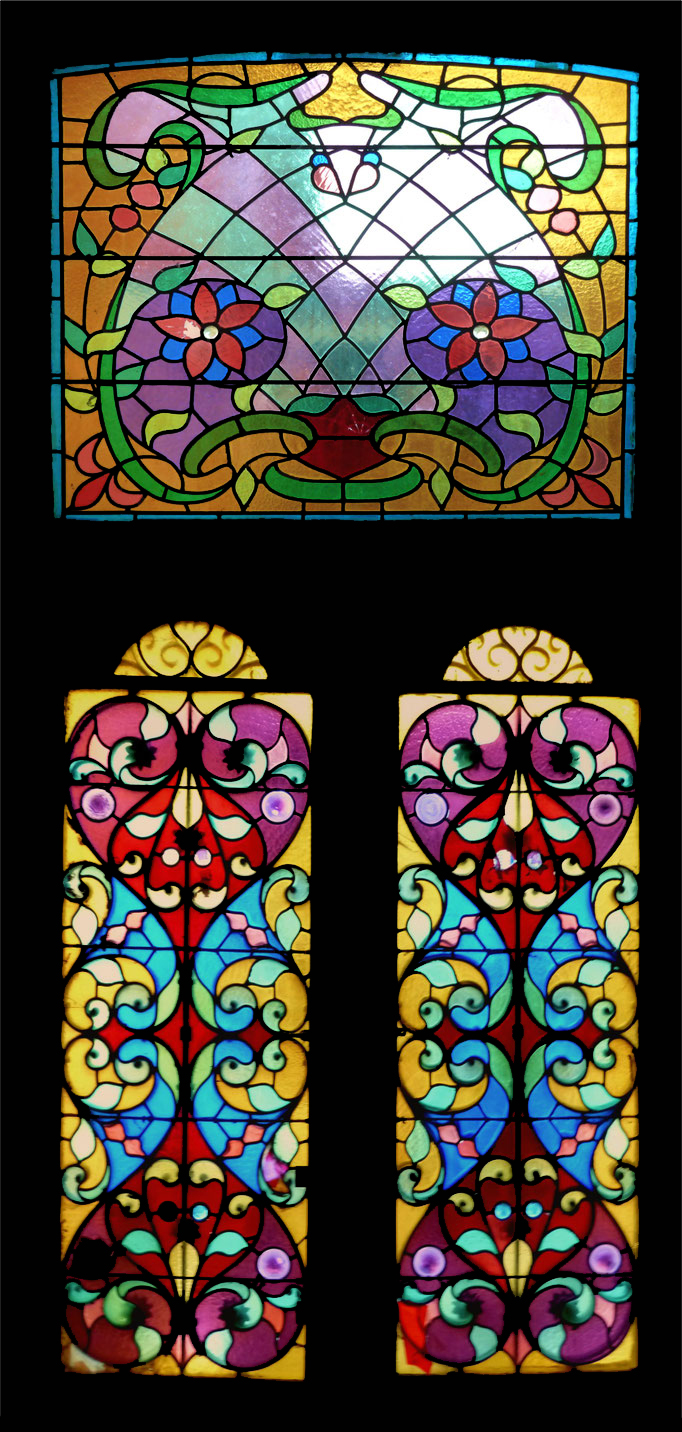 Rue Saint-Honest, 1900. La vue intérieure révèle un dessin et une palette inhabituels dans le quartier.